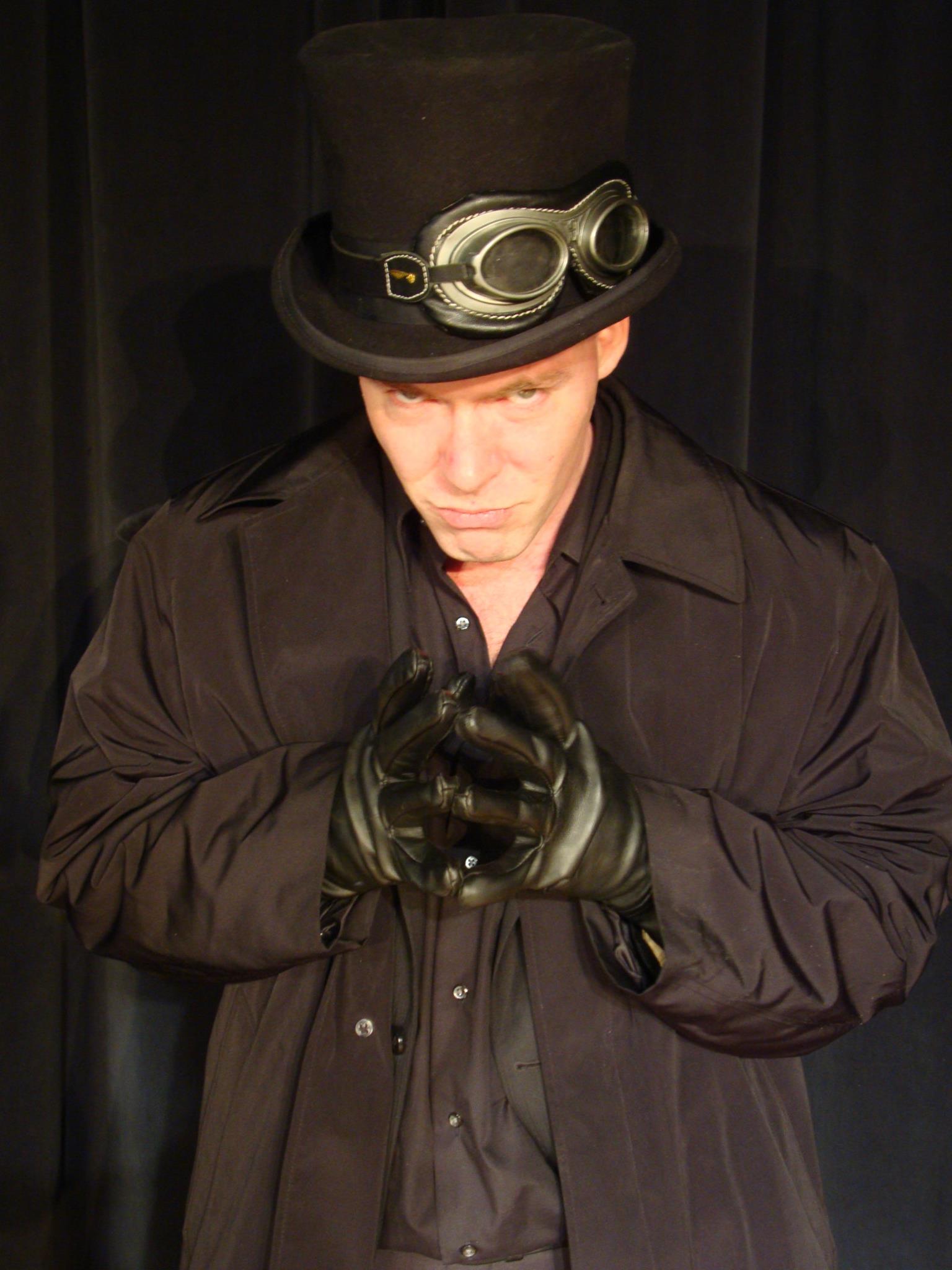 Shawn Cahill as the menacing Sorcerer Slurm