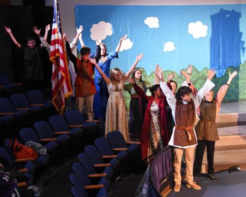 Super Sidekick: The Musical by Gregory Crafts and Michael Gordon Shapiro, presented by Summit School at the Loma Hopkins Theater